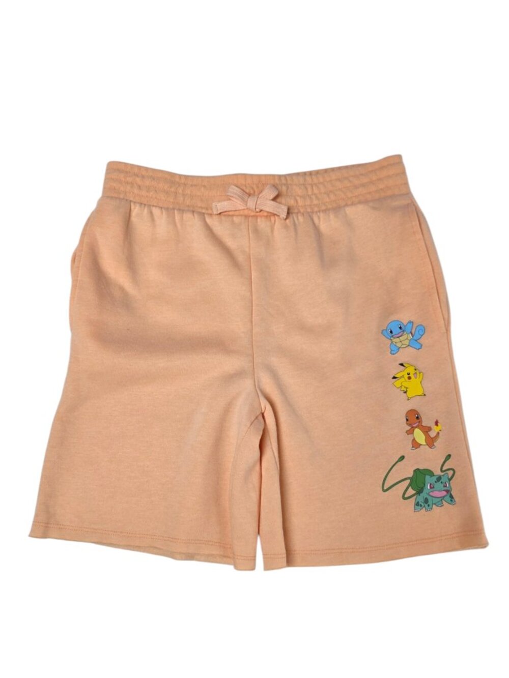 Pokemon Lounge Shorts, Girl's L+ , Orange, Pull On